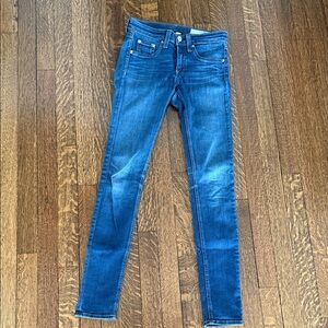 rag & bone Low Rise Skinny Jeans in Joshua